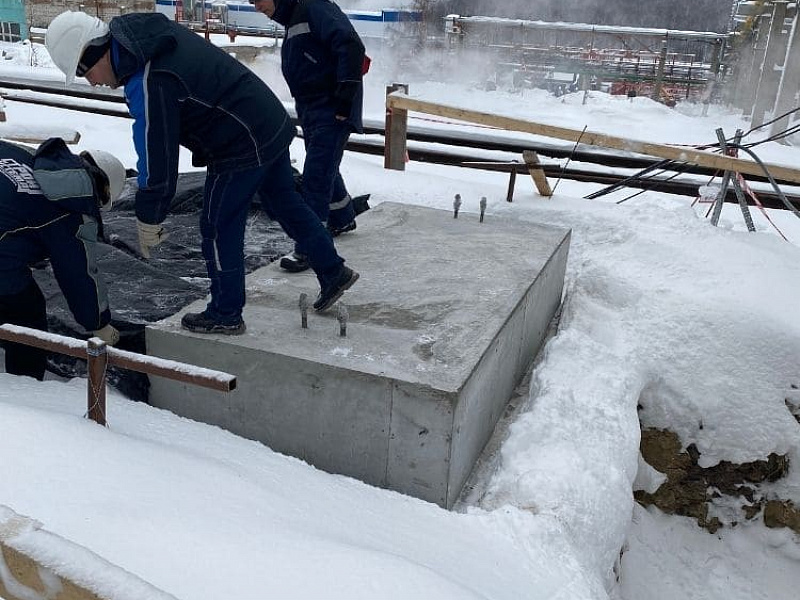 приёмка ростверков