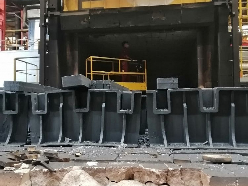 Ремонтная смесь для приготовления жаропрочного бетона