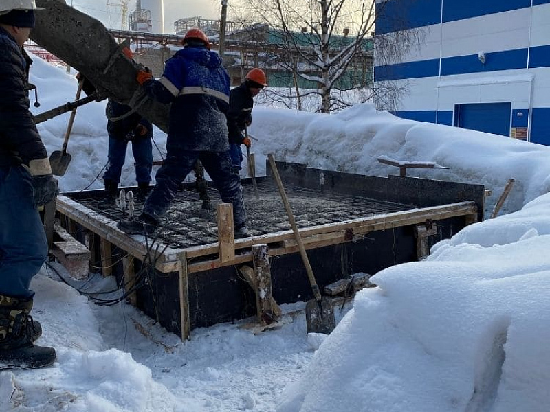 бетонирование в зимних условиях