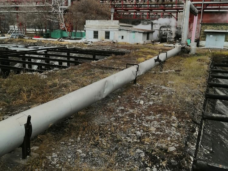 Общий вид мазутохранилища